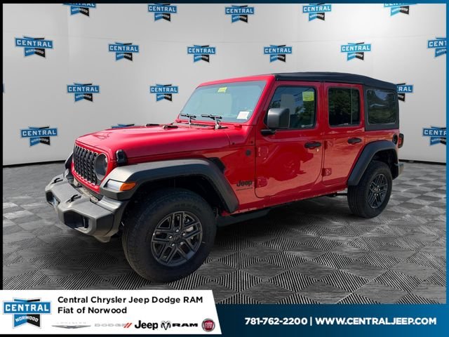 New 2026 Firecracker Red Clearcoat Jeep Sport image 1