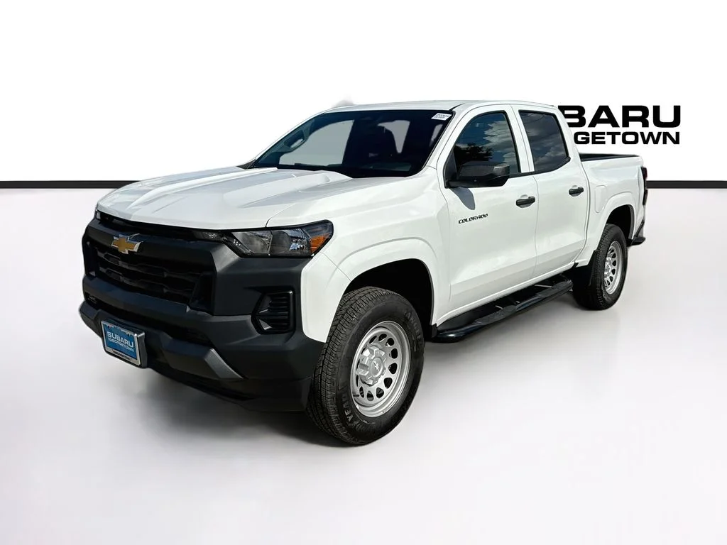 Used 2025 White Chevrolet Work Truck image 3