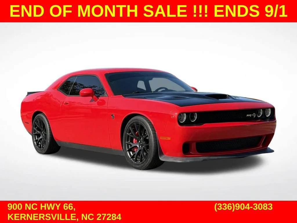 Used 2016 Red Dodge SRT Hellcat image 1