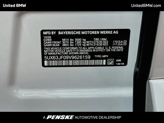 New 2027 Mineral White Metallic BMW X5 40 image 21