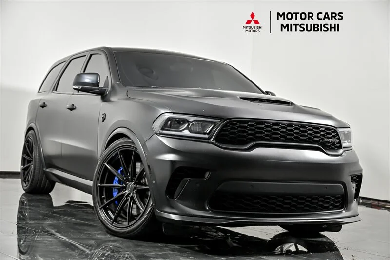 Used 2021 Destroyer Grey Clear Coat Dodge SRT Hellcat image 1