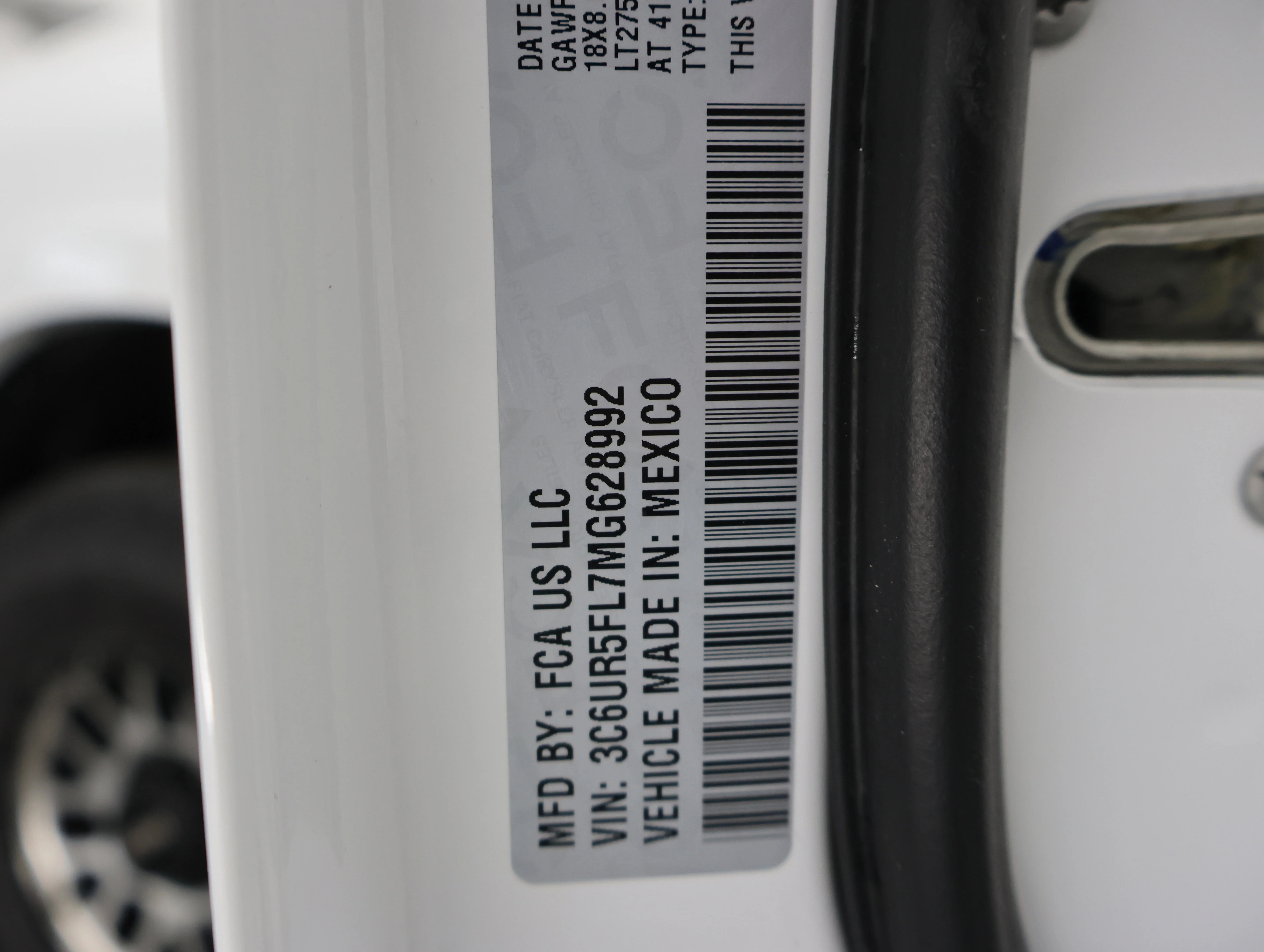 Used 2021 Bright White Clearcoat Ram Laramie image 62
