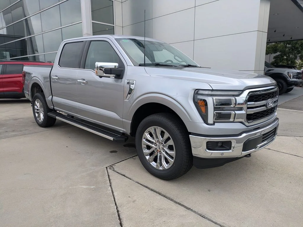 New 2026 Iconic Silver Metallic Ford Lariat image 1
