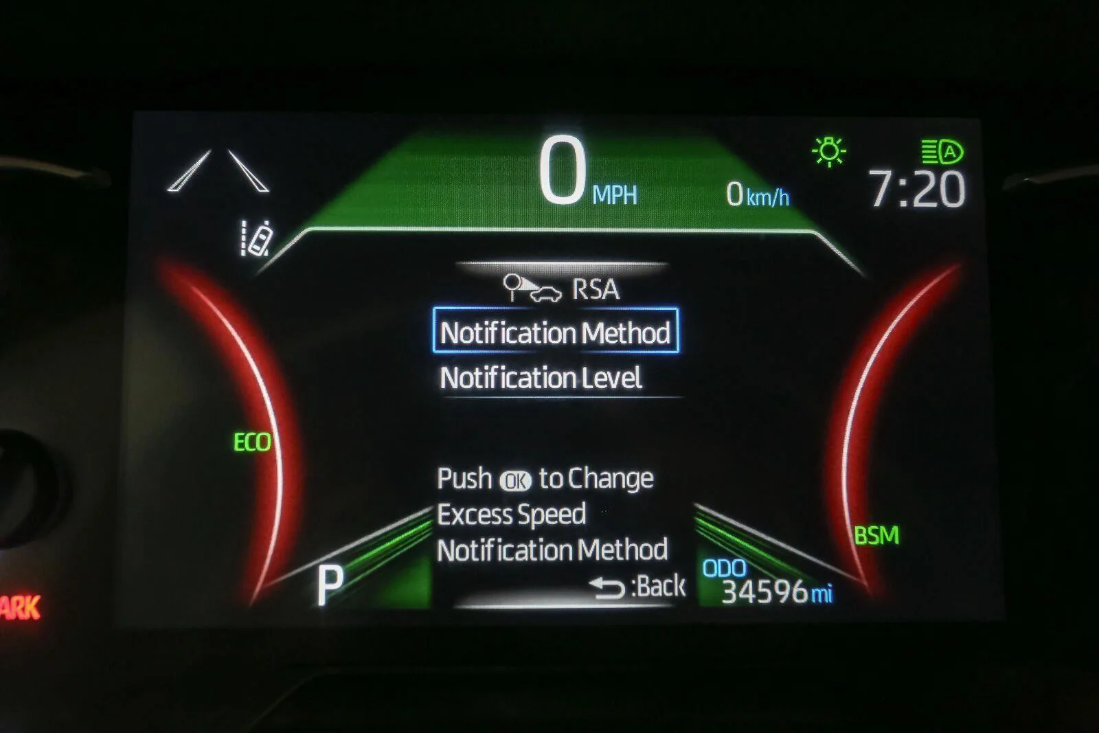 Used 2025 Midnight Black Metallic TOYOTA  image 37