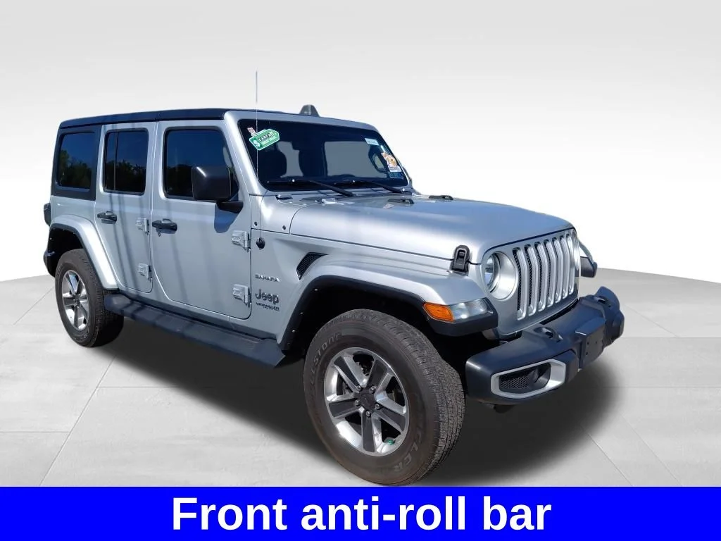 Used 2022 Silver Jeep Unlimited Sahara image 6