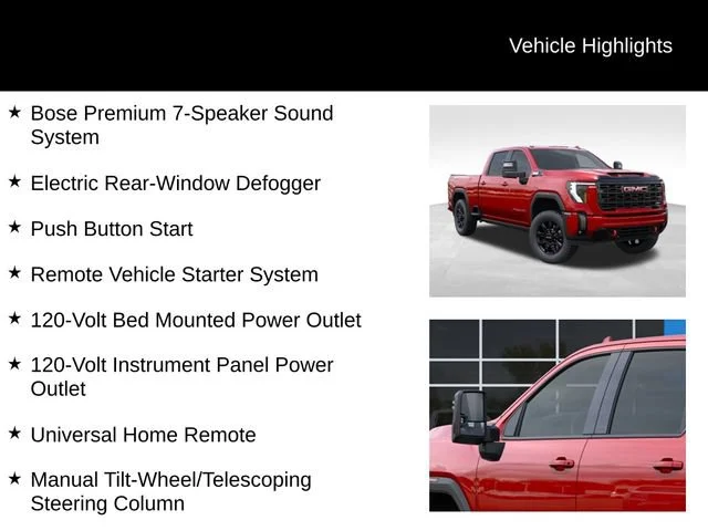 New 2026 Volcanic Red Tintcoat GMC AT4 image 15