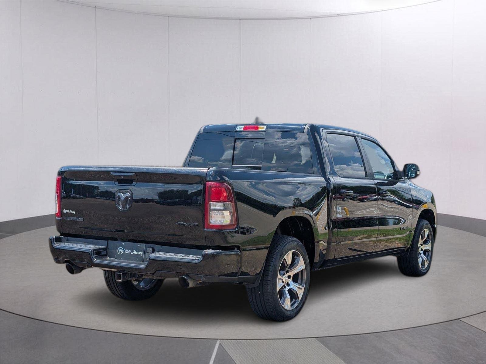 Used 2021 Diamond Black Crystal Pearlcoat Ram Big Horn image 6