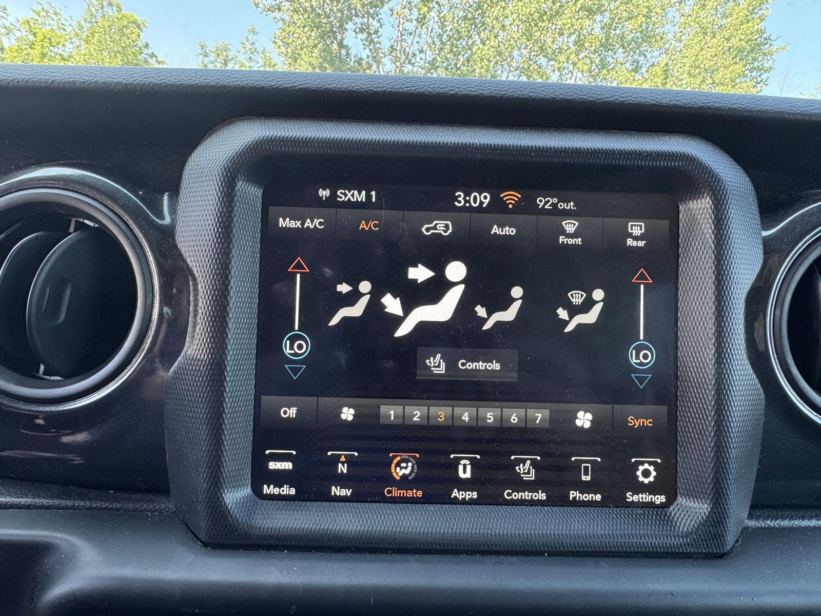 Used 2023 Black Clearcoat Jeep Sport Altitude image 2