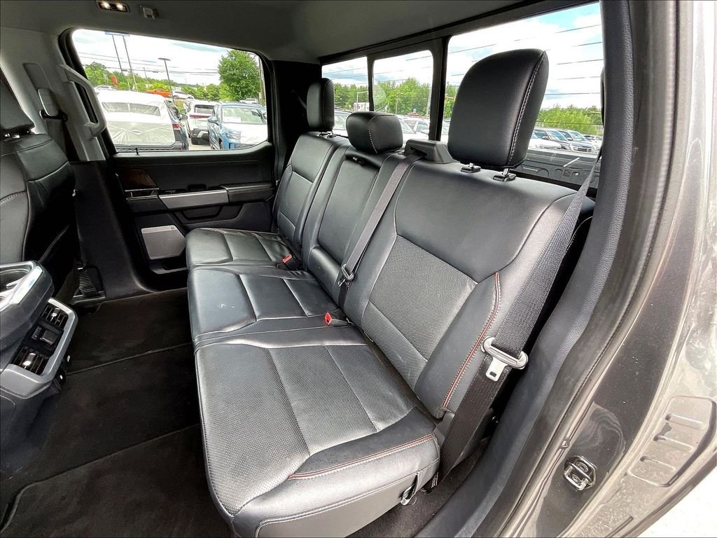 Used 2023 Carbonized Gray Metallic Ford Lariat image 14