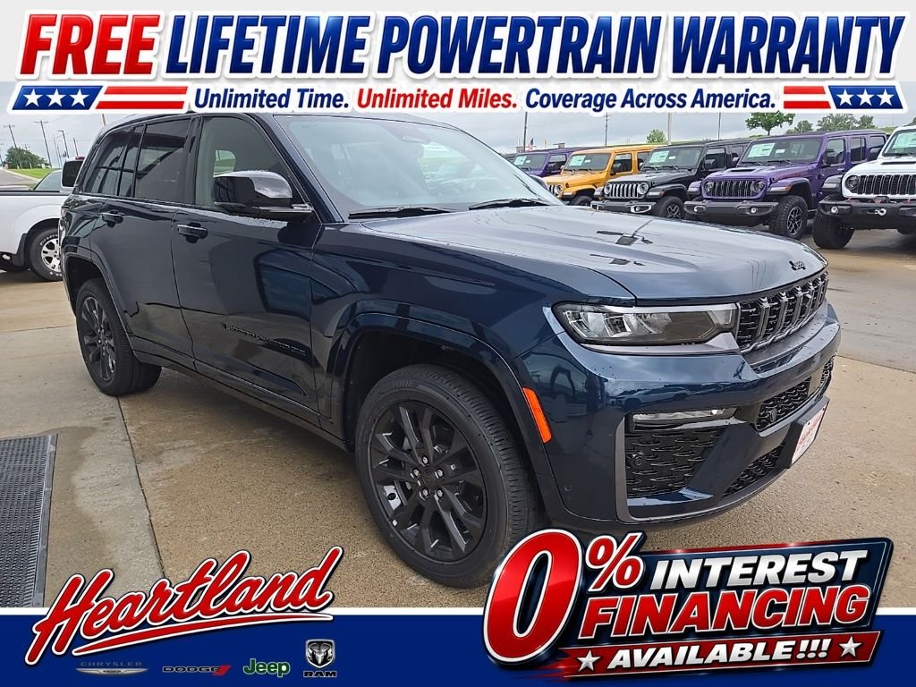 New 2026 Fathom Blue Pearl-Coat Exterior Paint Jeep Limited Reserve image 14