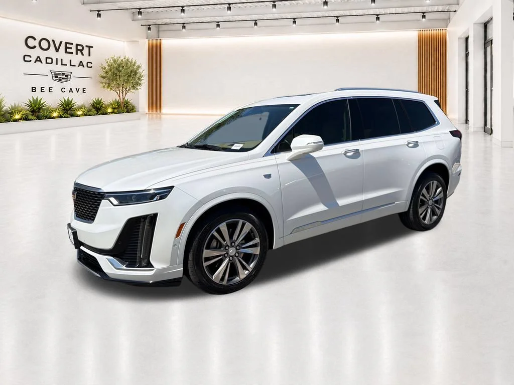 Used 2020 CRYSTAL WHITE TRICOAT Cadillac AWD Premium Luxury image 4