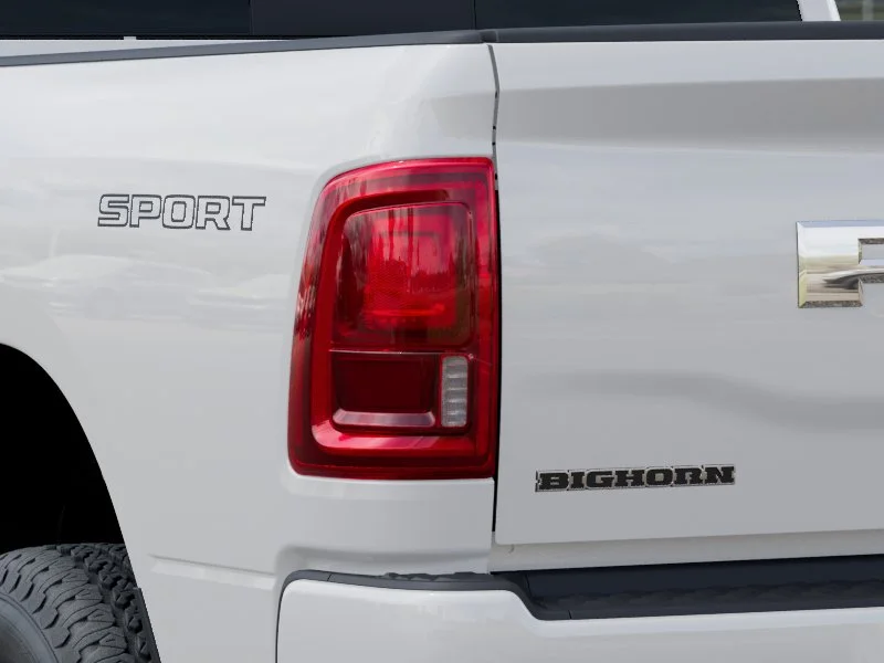 New 2026 Bright White Clearcoat RAM Big Horn image 50