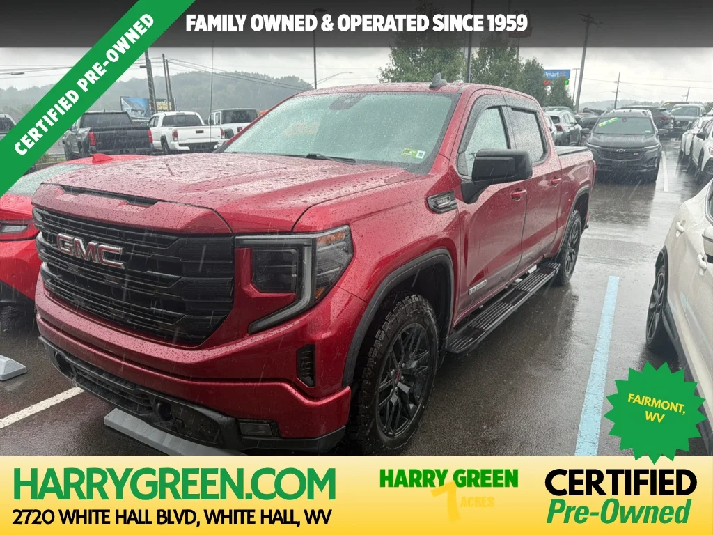 Used 2023 Volcanic Red Tintcoat GMC Elevation image 1