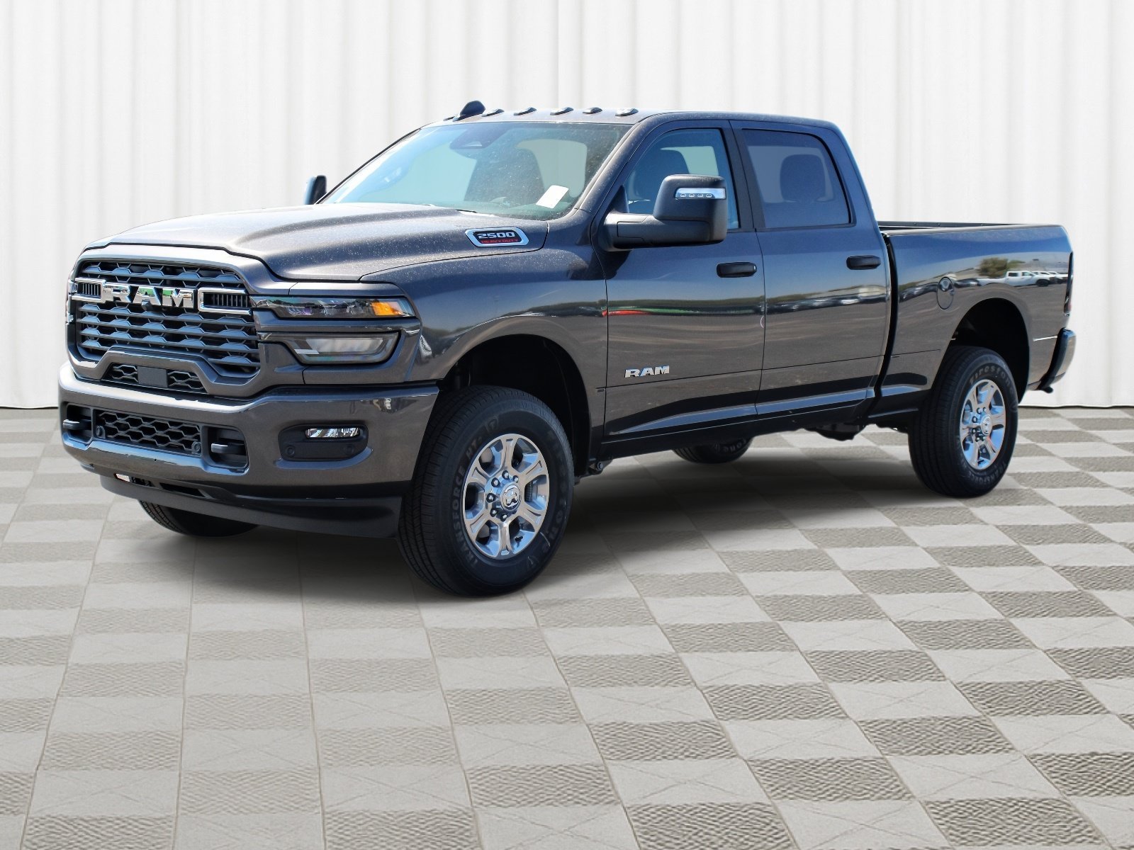 New 2026 Granite Crystal Metallic Clear-Coat Exterior Paint RAM Big Horn image 35