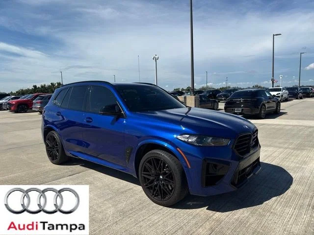 Used 2024 Marina Bay Blue Metallic BMW Competition image 1