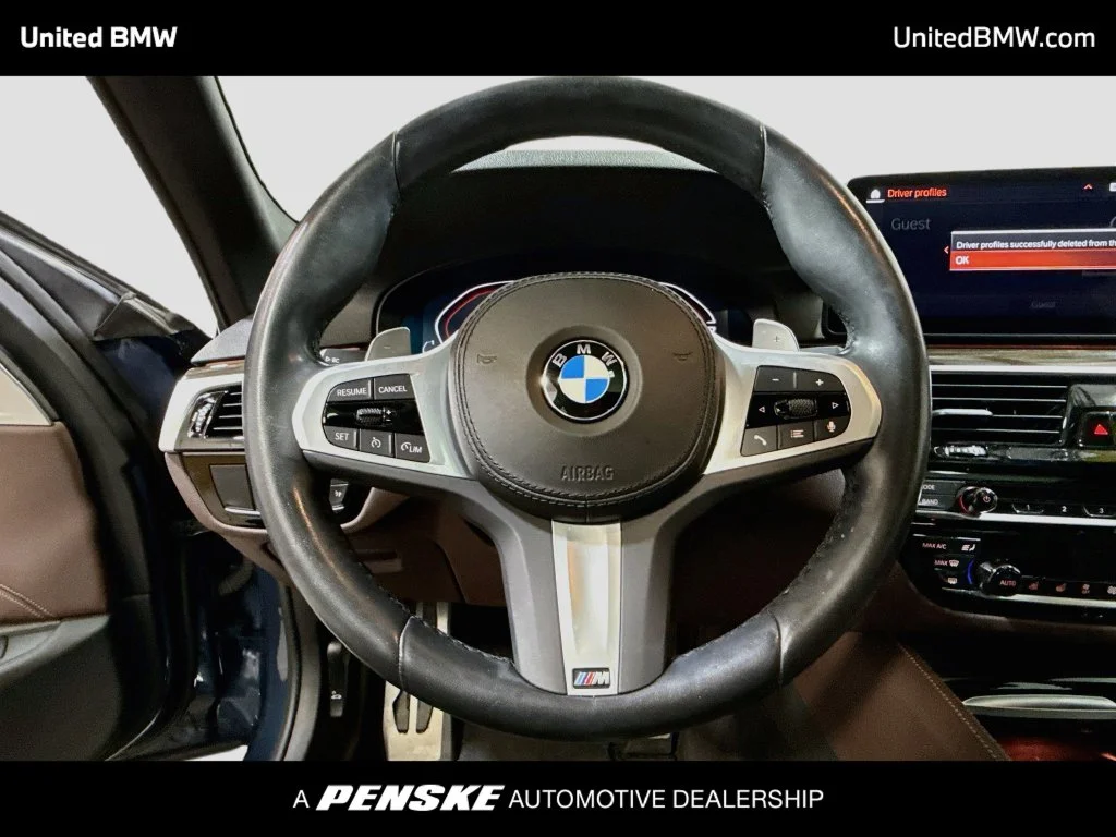 Used 2023 Arctic Race Blue metallic BMW 540i image 13