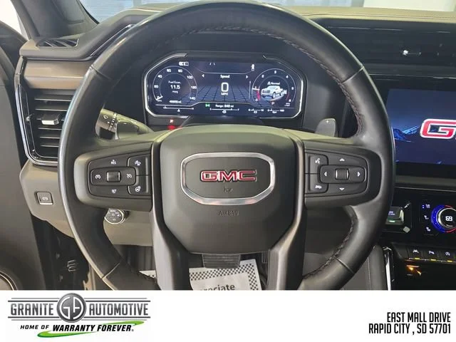Used 2025 Onyx Black GMC AT4X image 15
