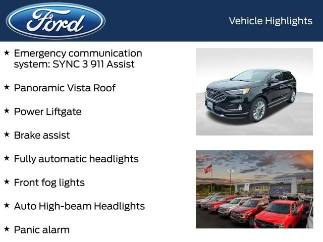 Used 2020 Black Ford Titanium image 9