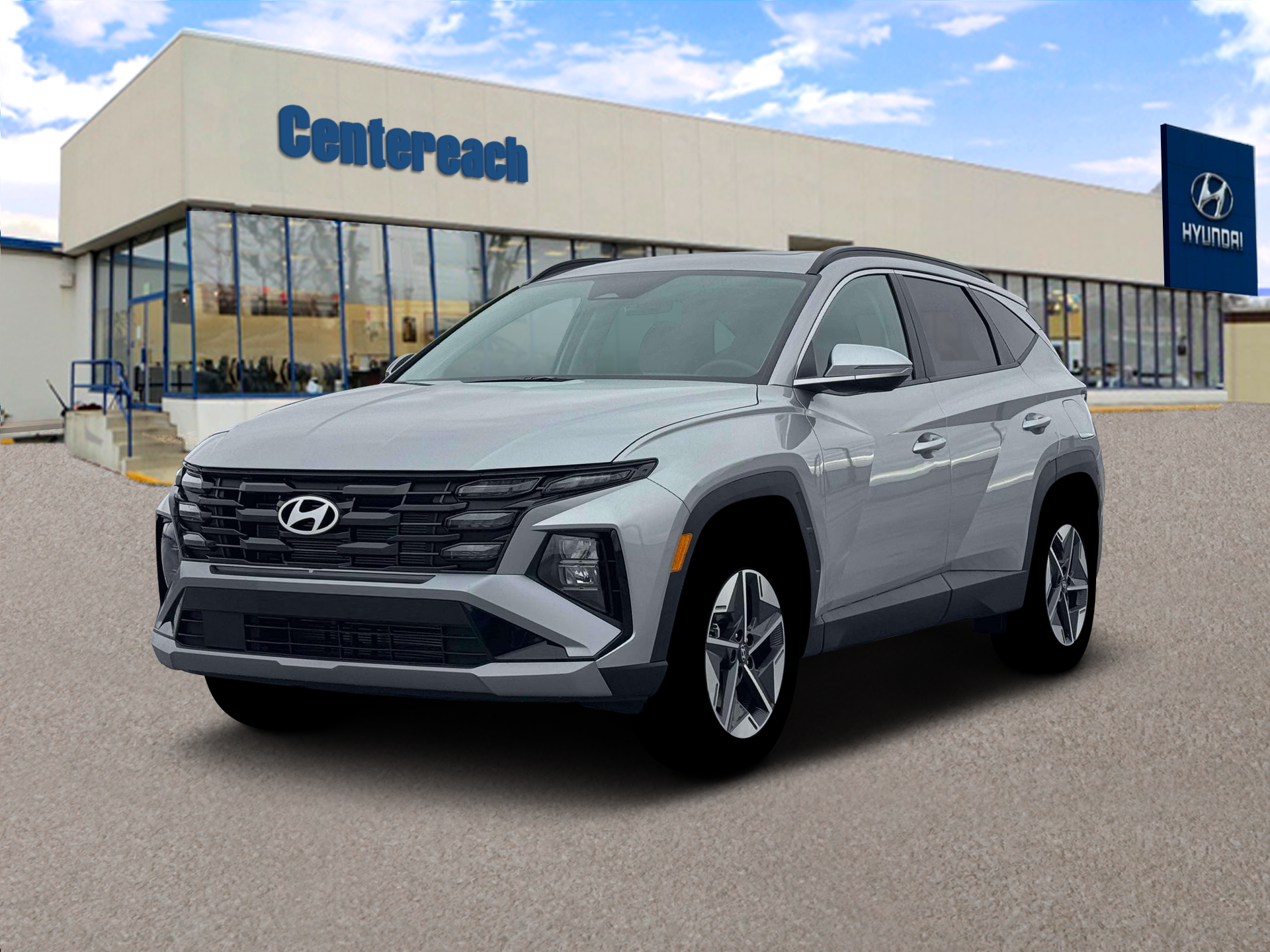 New 2026 Shimmering Silver Hyundai SEL Premium AWD image 1