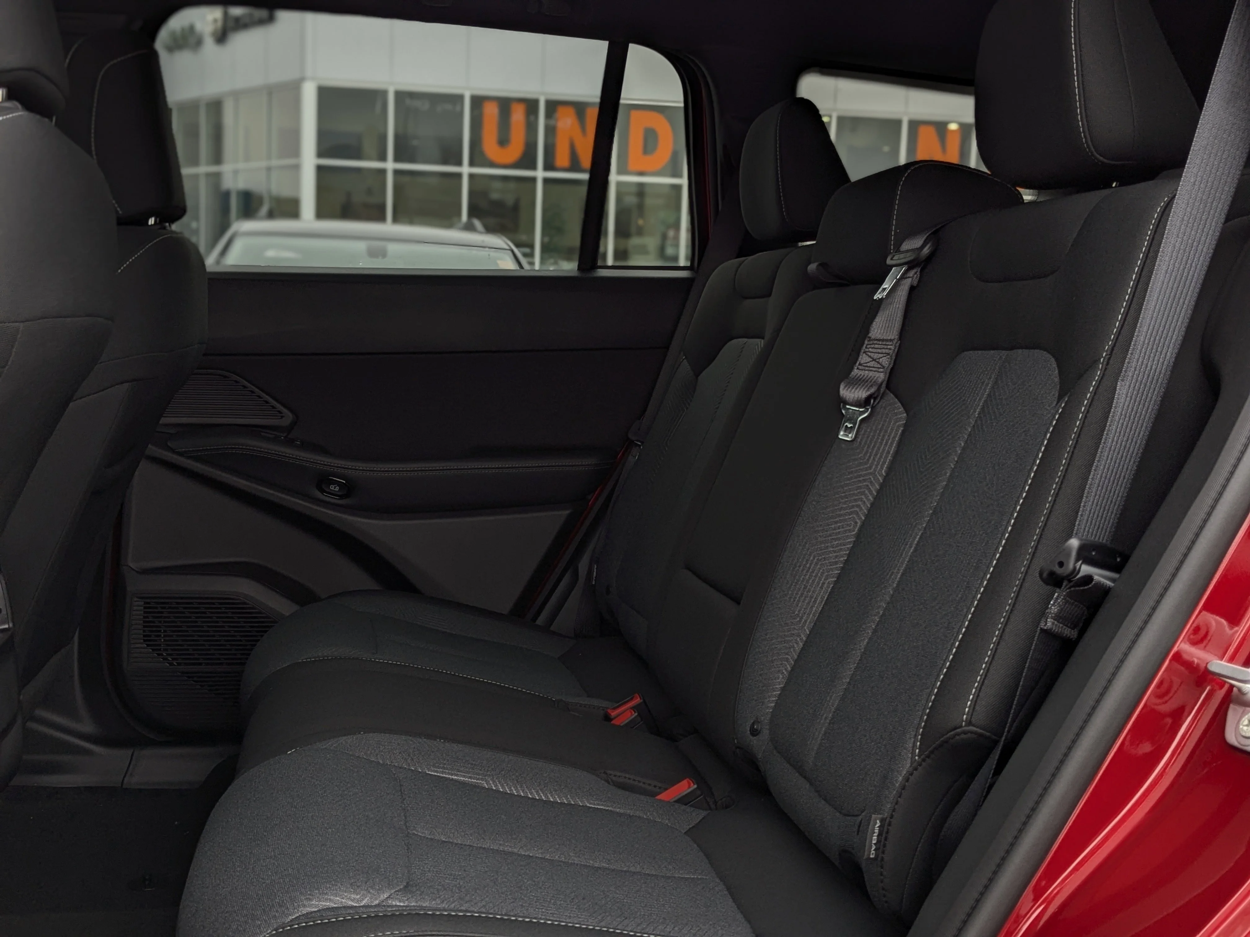 New 2026 Red Jeep Laredo - - 1.6L Turbo Hybrid - 12.3 Uconnect 5 Display - Selec-Terrain System - Active Driving Assi image 28
