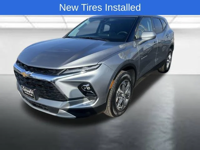 Used 2025 Sterling Gray Metallic Chevrolet 2LT image 2