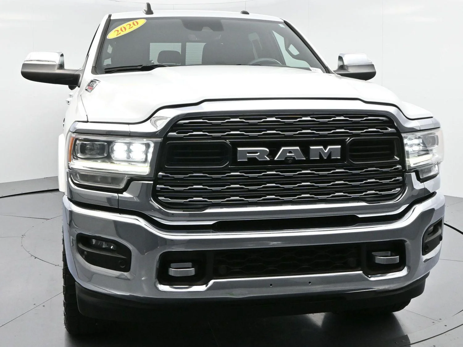 Used 2020 Bright White Clearcoat Ram Limited image 2