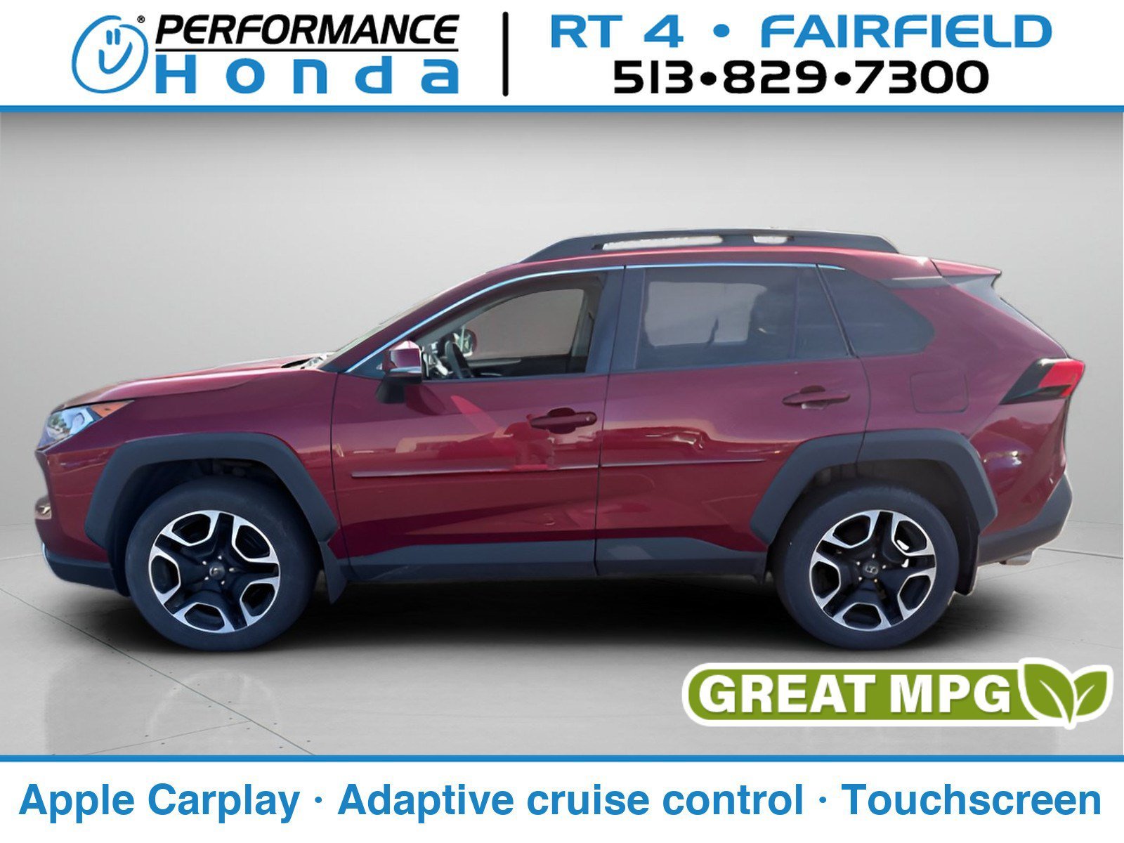 Used 2019 Ruby Flare Pearl Toyota Adventure image 1