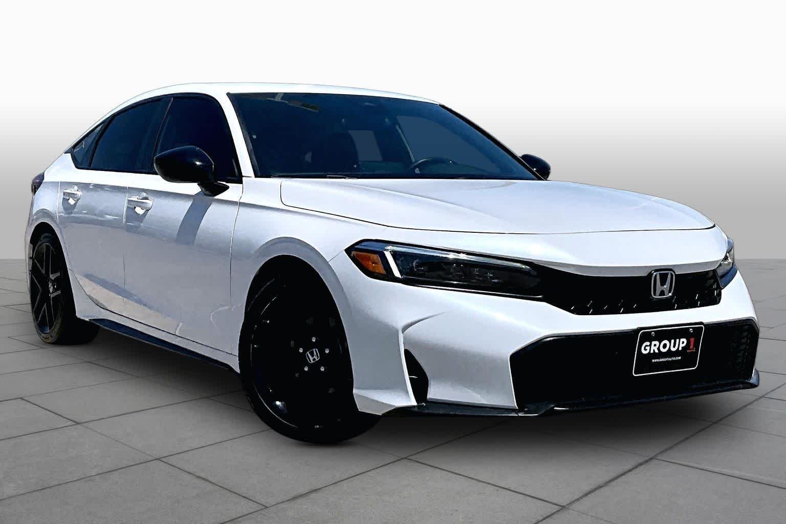 Used 2025 Platinum White Pearl Honda Sport image 3