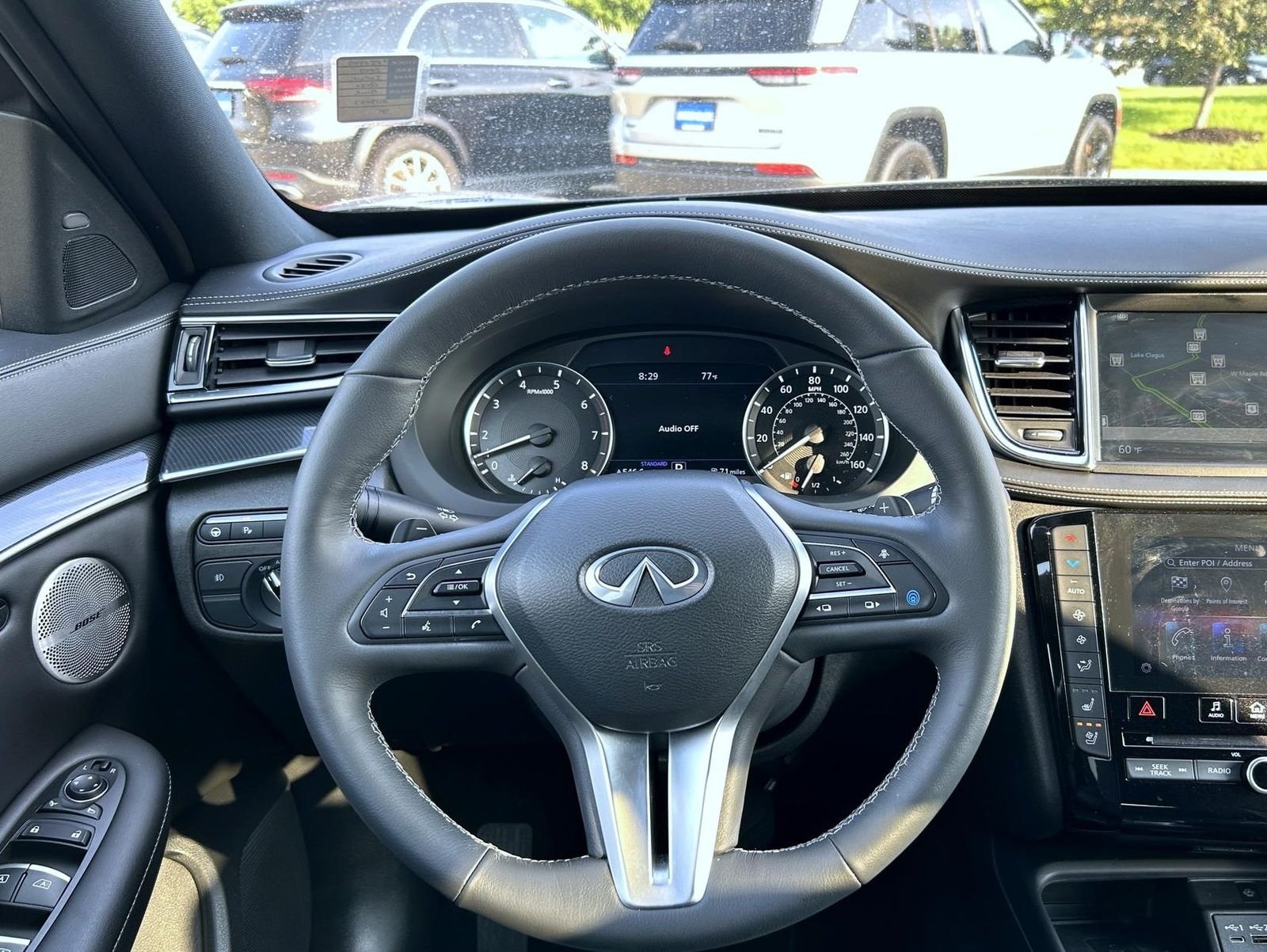 Used 2023 Black INFINITI SPORT image 11