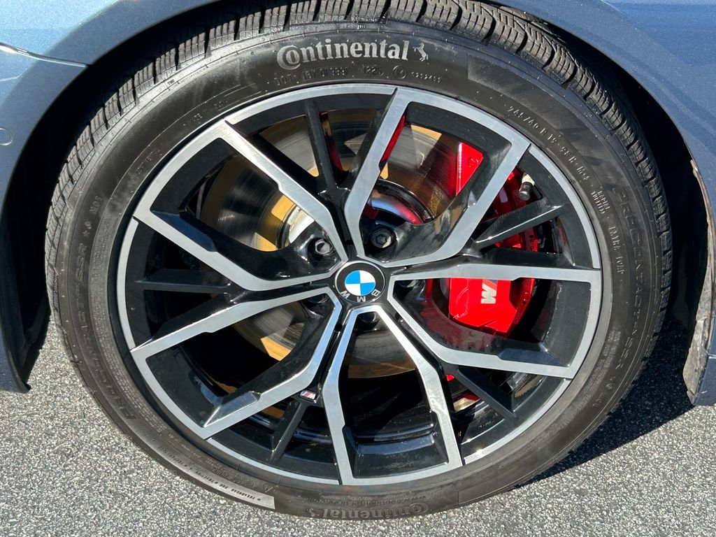 Used 2023 Arctic Race Blue metallic BMW M550i xDrive image 9