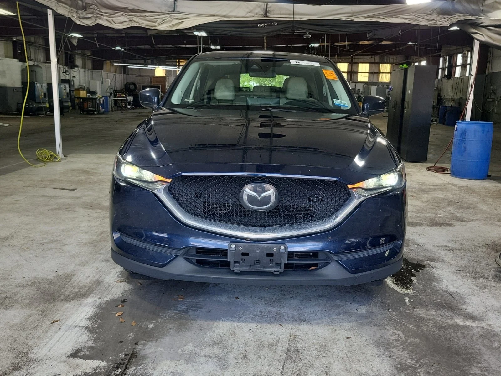 Used 2021 Deep Crystal Blue Mica Mazda Touring image 2