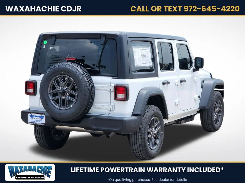 New 2026 Bright White Clear-Coat Exterior Paint Jeep Sport image 5