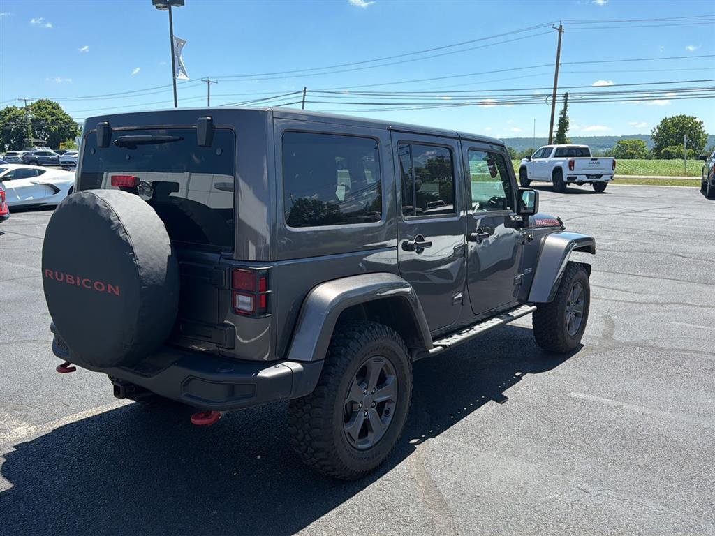 Used 2017 Granite Crystal Metallic Clearcoat Jeep Rubicon Recon image 5