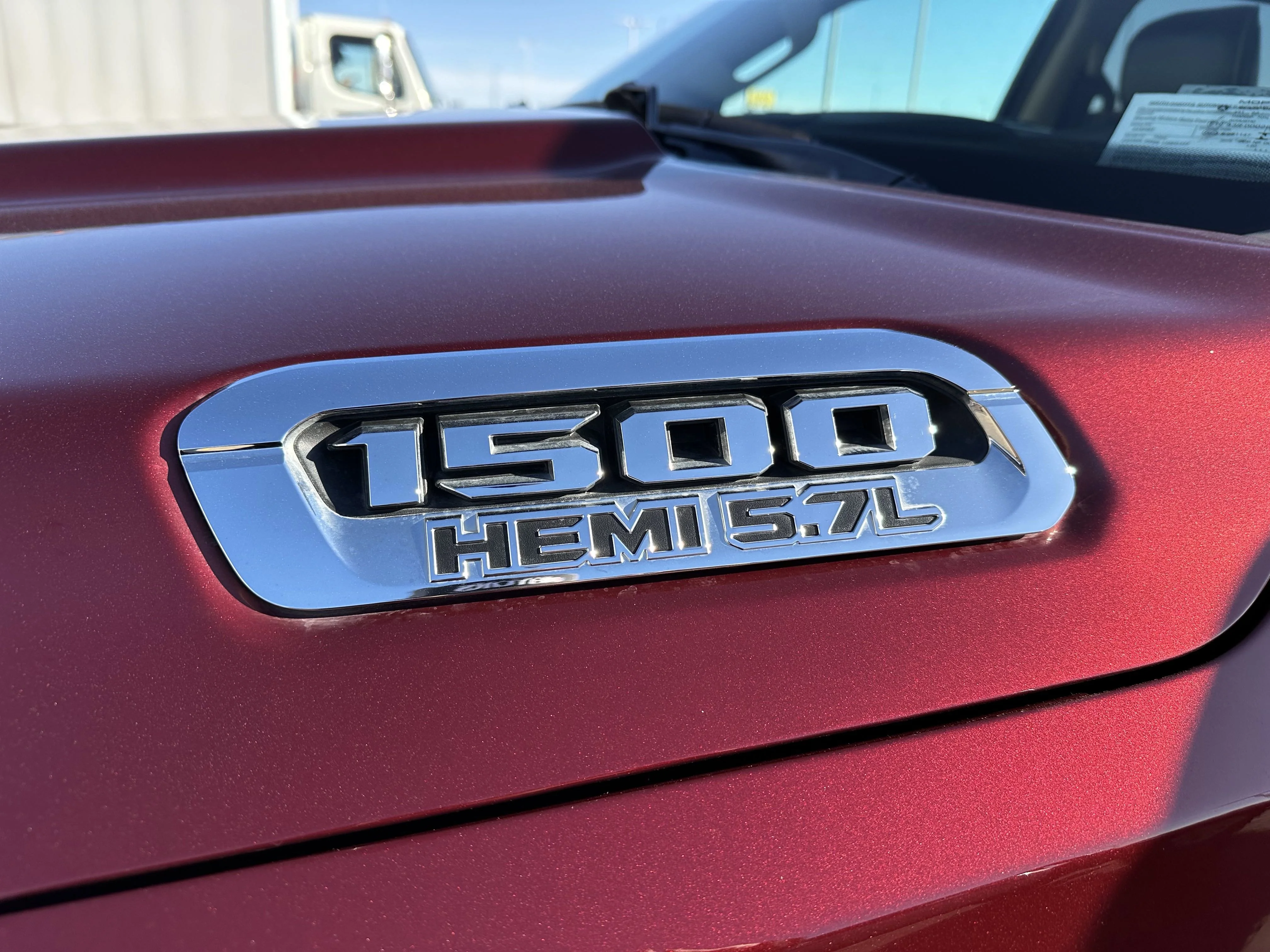 Used 2021 Delmonico Red Pearlcoat Ram Laramie image 4