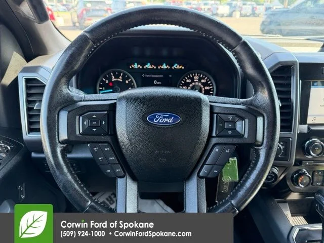 Used 2018 Shadow Black Ford XLT image 22
