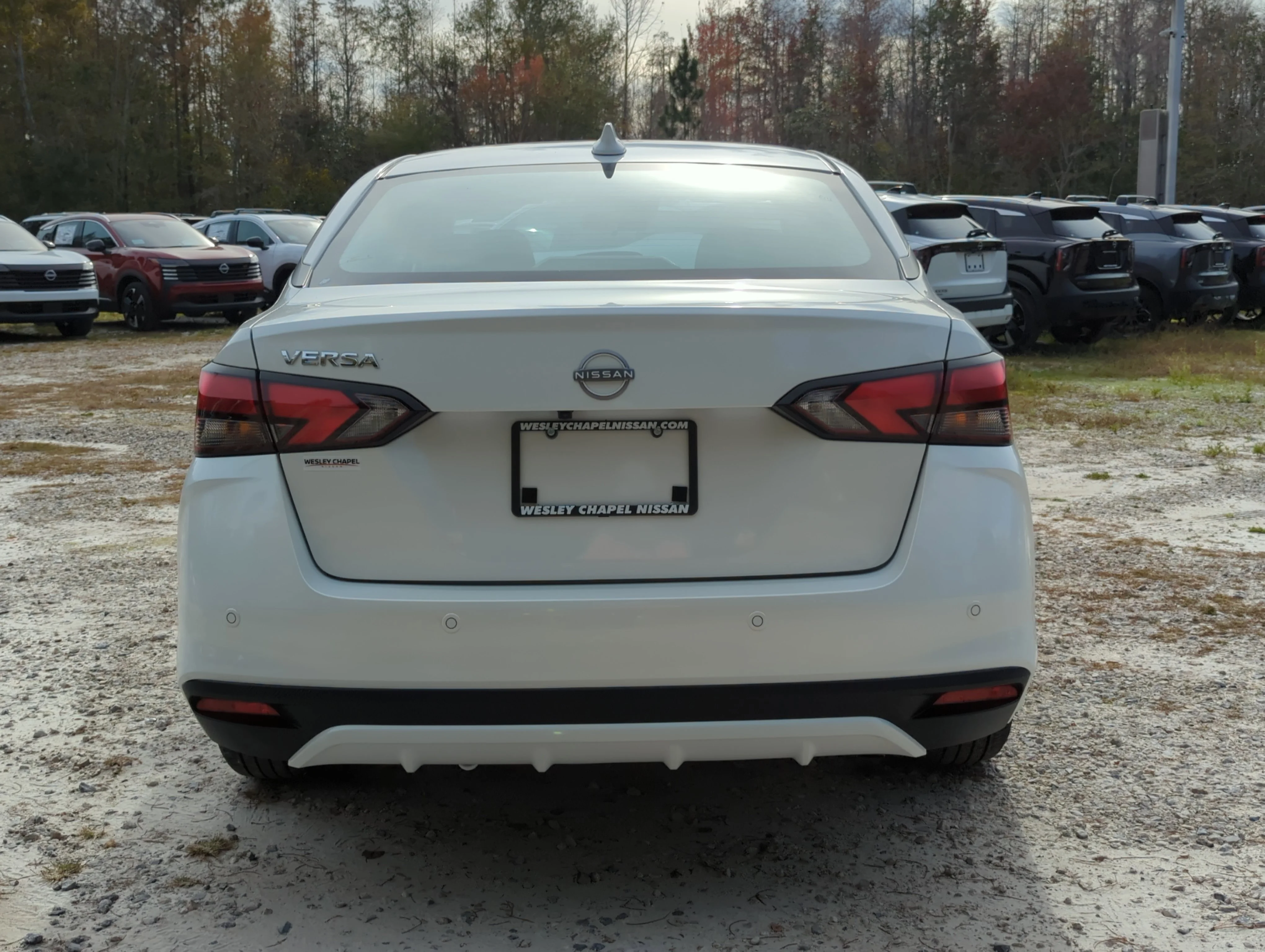 New 2025 Aspen White Tricoat Nissan SV image 7
