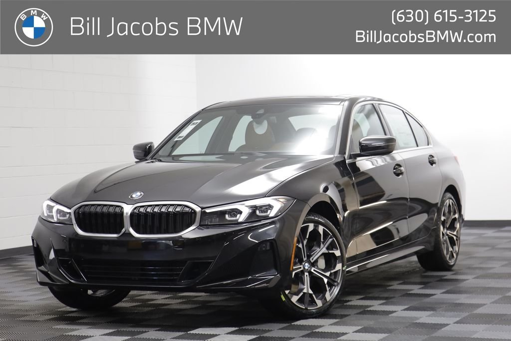 New 2026 Black Sapphire Metallic BMW 330i xDrive image 1
