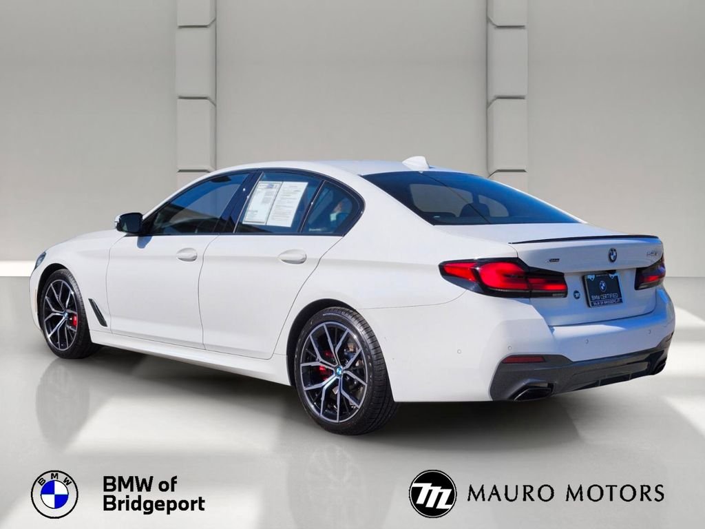 Certified Used 2023 White BMW 540i xDrive image 5