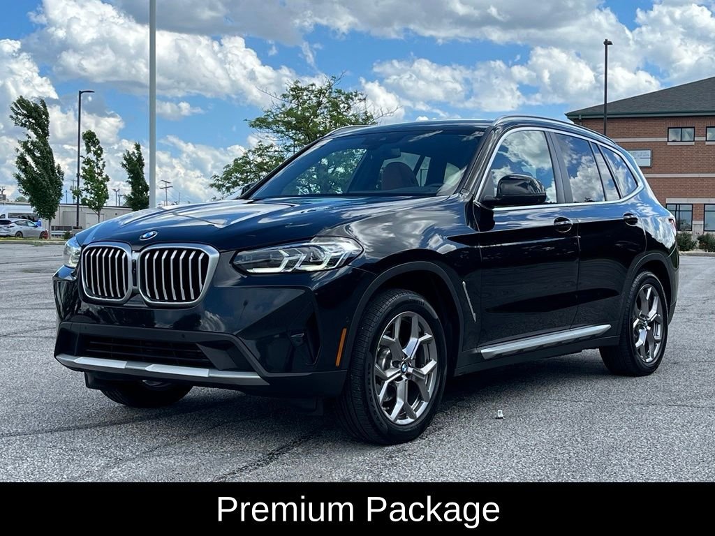 Certified Used 2024 Black Sapphire Metallic BMW xDrive30i image 3