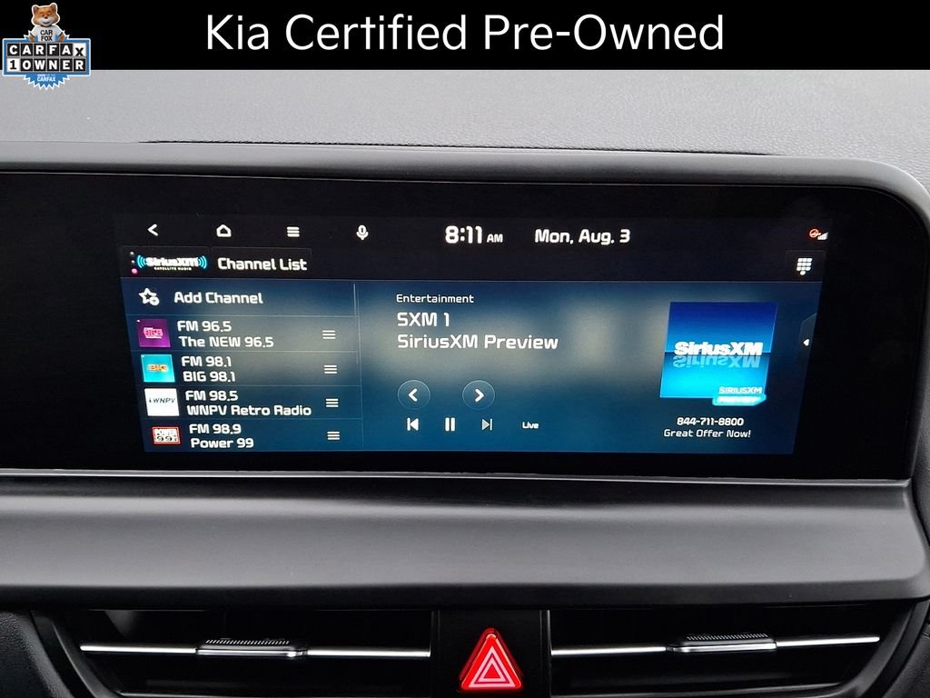 Certified Used 2024 Blue Kia EX image 19