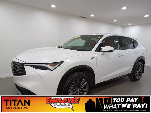 2025 Acura ADX A-Spec AWD*Adaptive Cruise | Remote Start | Cooled Red Suede Seats | Pano Roof | Htd Wheel | CarPlay
