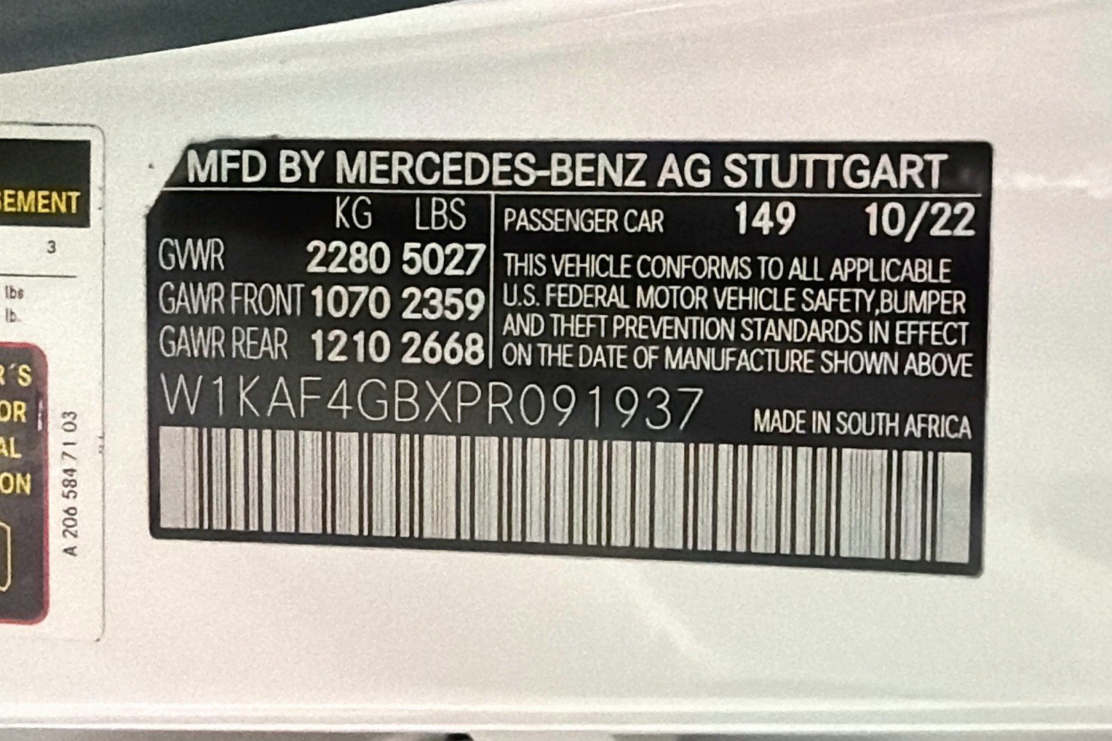 Certified Used 2023 Polar White Mercedes-Benz C 300 image 26