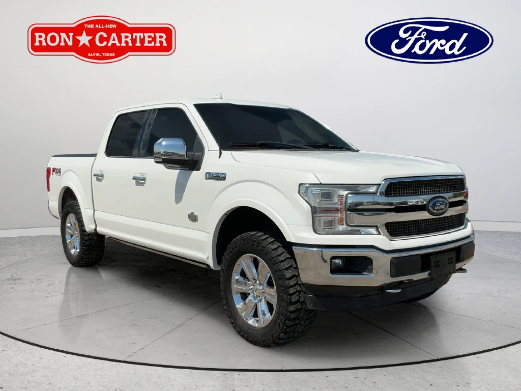 Used 2020 White Ford King Ranch image 1