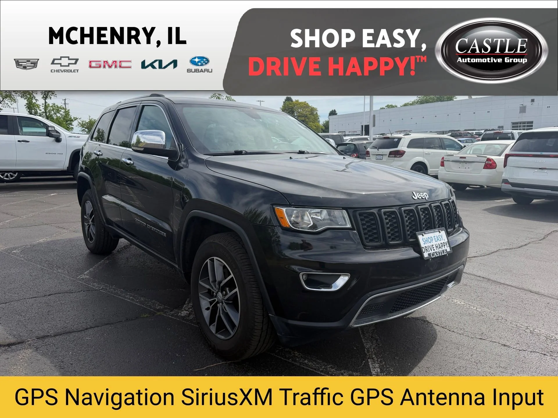 Used 2017 Black Jeep Limited 4x4 image 1