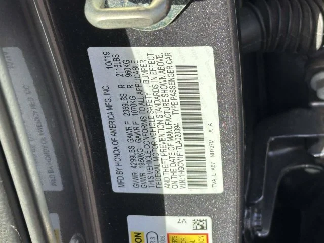 2020 Honda Accord LX - Photo 32