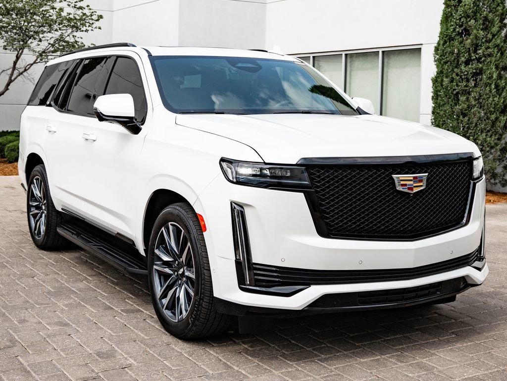 Used 2023 Crystal White Tricoat Cadillac Sport image 12