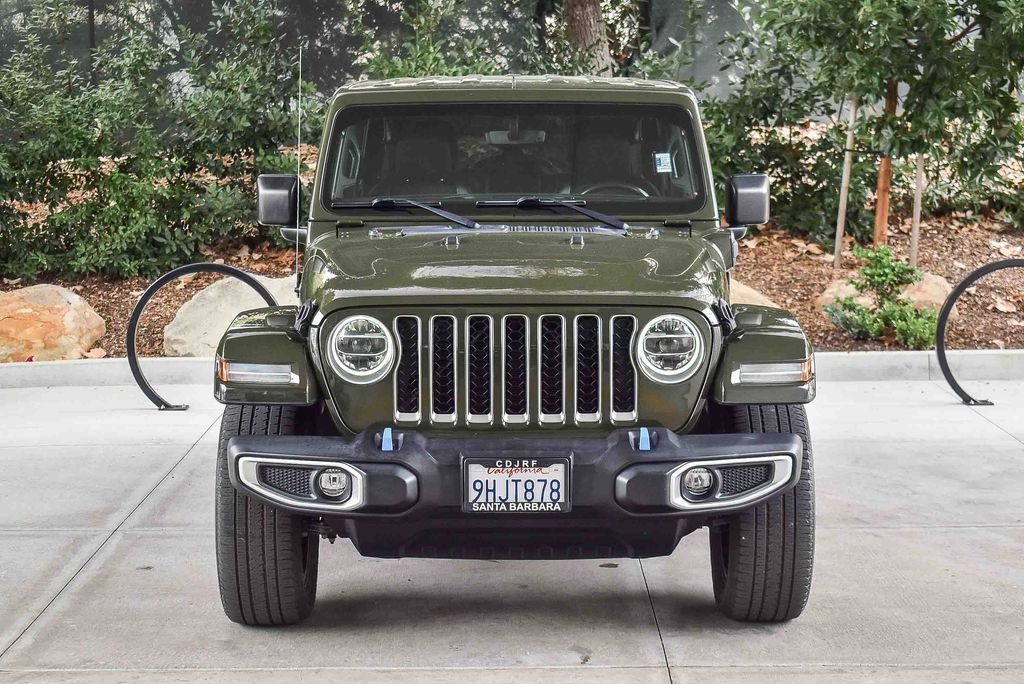 Used 2022 Jeep Wrangler Unlimited Sahara 4XE with VIN 1C4JJXP60NW228038 for sale in Santa Barbara, CA