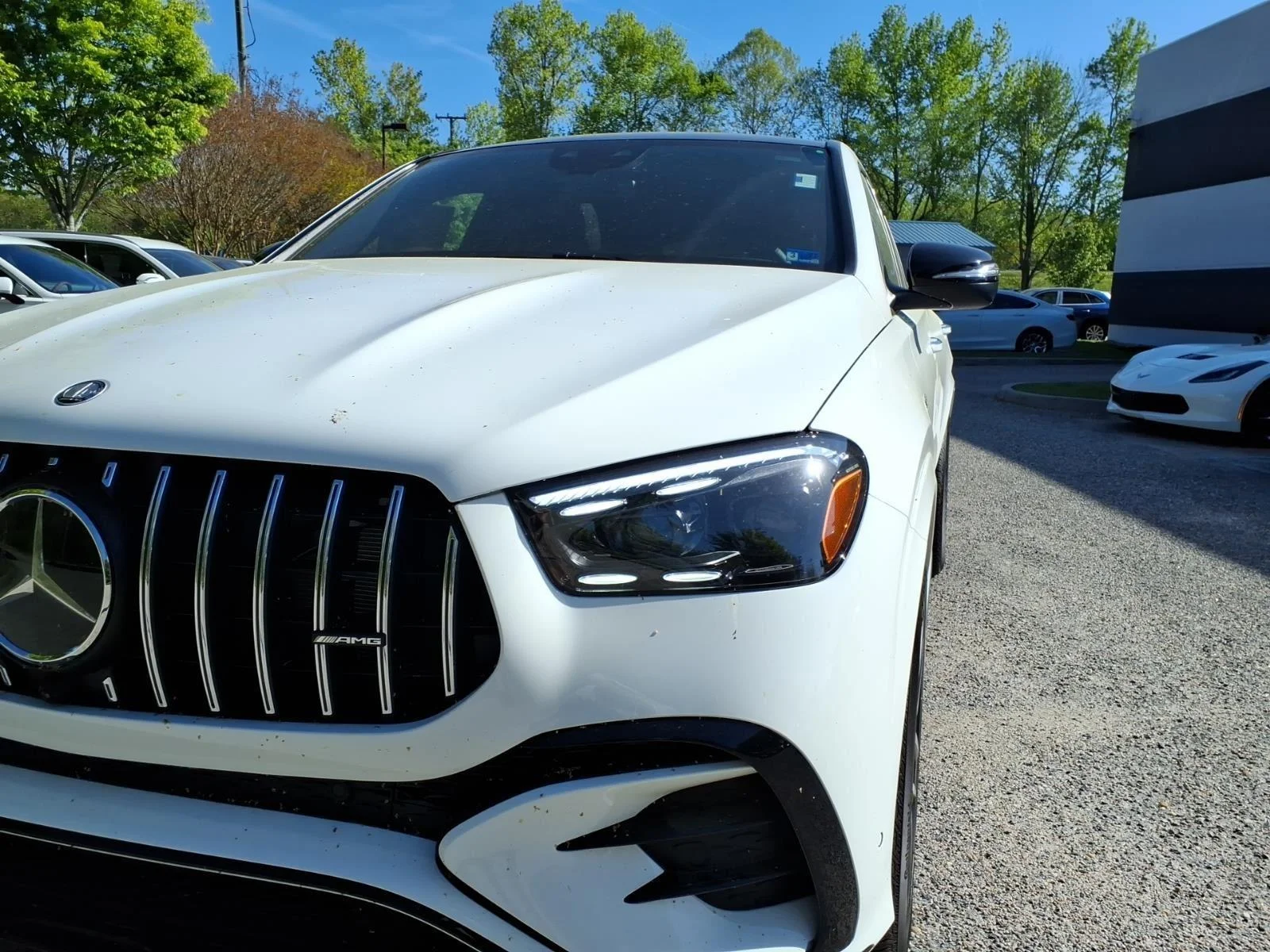 New 2026 Polar White Mercedes-Benz AMG® GLE 53 4MATIC+ Coupe image 2