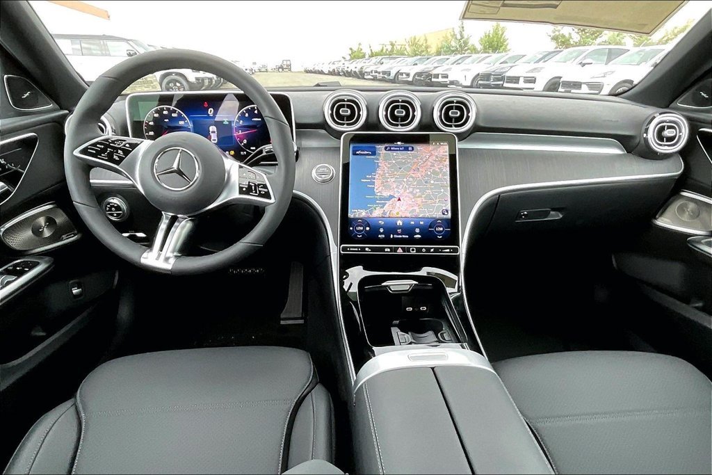 New 2026 Selenite Grey Metallic Mercedes-Benz C 300 image 5