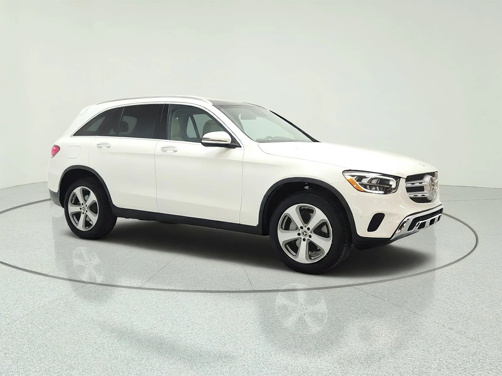Certified Used 2022 Polar White Mercedes-Benz GLC 300 SUV image 3